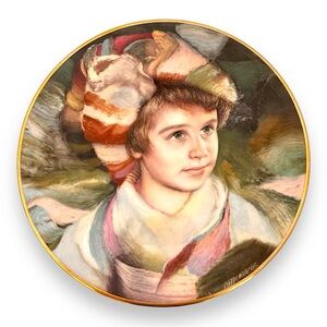 Plate Royal Doulton Collector Plate Portraits of Innocence Adrien